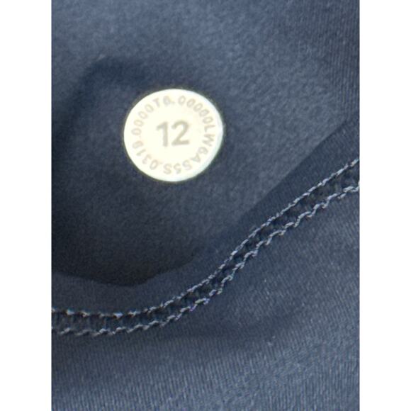 Lululemon true navy fast and free crop II “nulux 19” women’s 12 - Picture 10 of 10